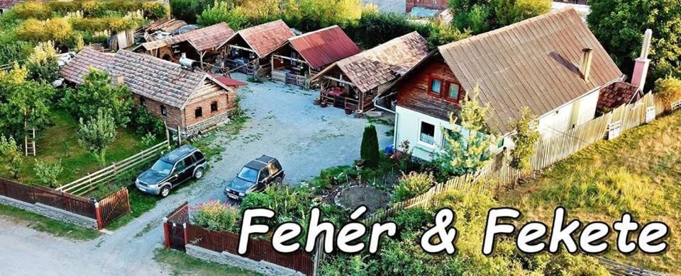 Casa Rustic Feher & Fekete Vendeghazak Sovata Buitenkant foto